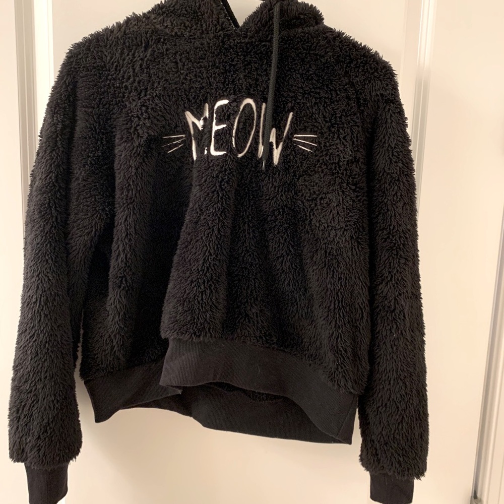 Fluffy hoodie